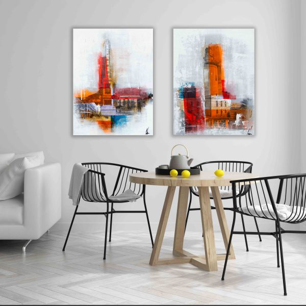 Málaga  2 X (40 X 30 CM)